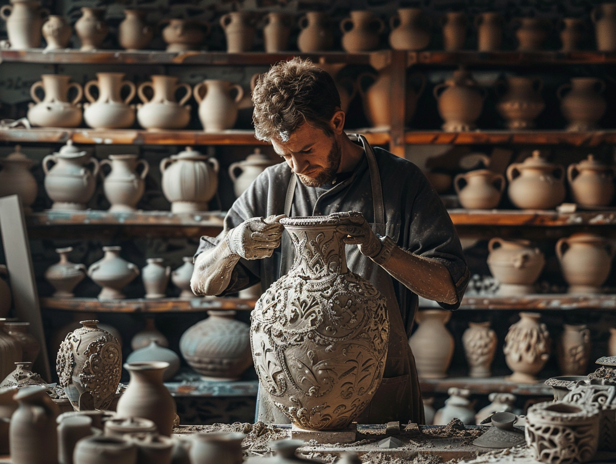 sculpture argile
