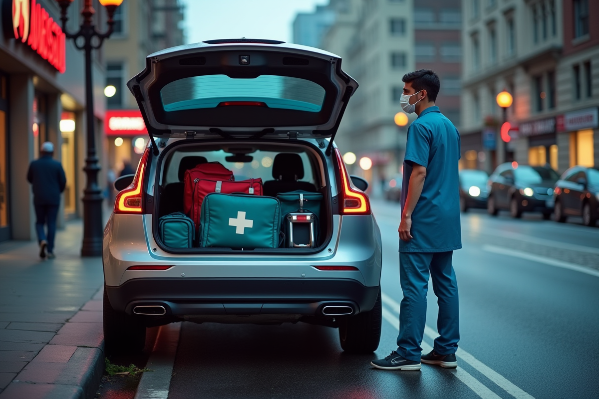 voiture infirmière